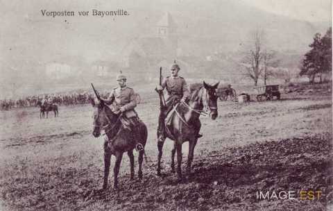 Cavaliers allemands (Bayonville-sur-Mad)